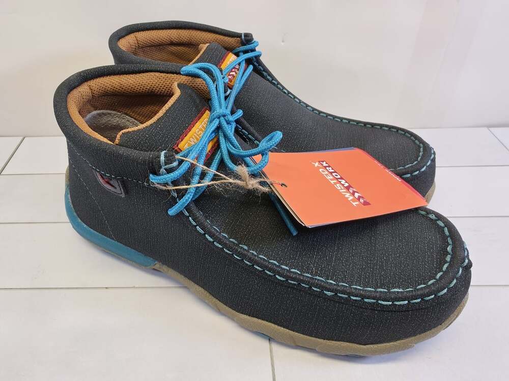 Twisted X Work Driving Moc Mens Nano Toe Electrical Hazard Chukka Work 6M 7.5W
